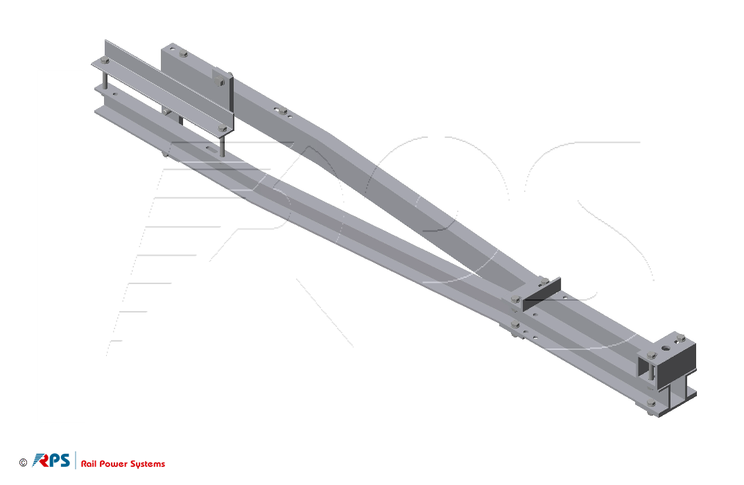 Traverse für Stützenisolator bis Re200