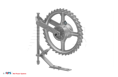 Tension wheel assembly