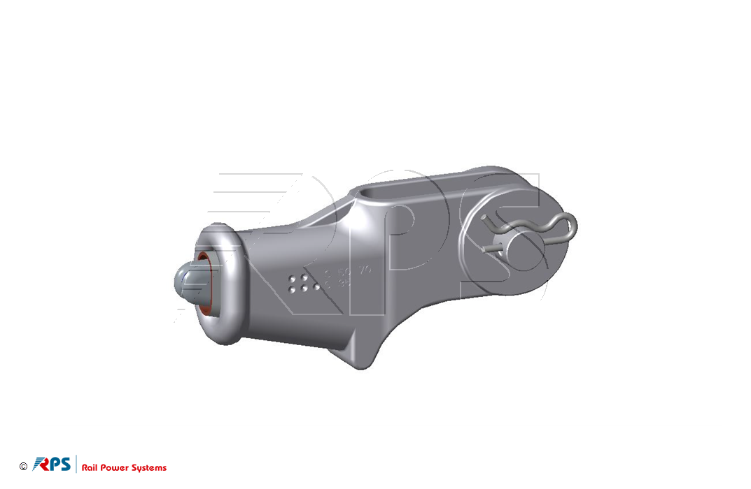 Wedge-type dead end clamp