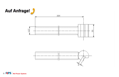 Moving iron for grooved contact wires