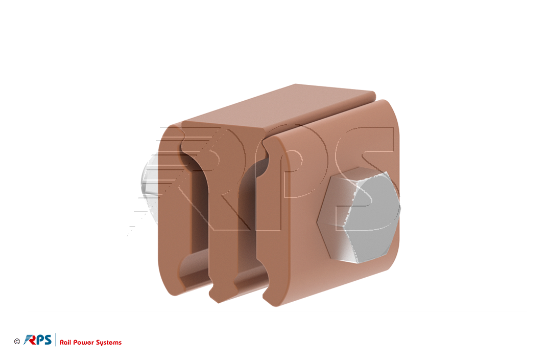 Twin contact wire clamp