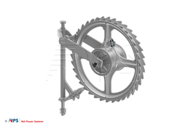 Tension wheel assembly