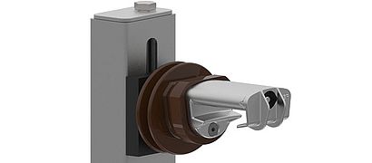 Conductor rail support points