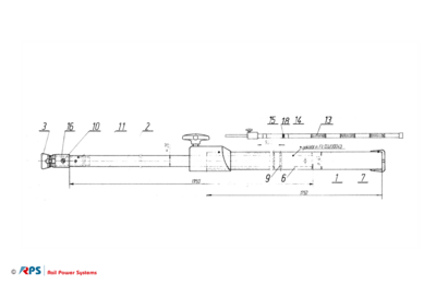 Telescopic ground rod