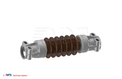 Rod insulator tube/tube 25 kV / 560 mm