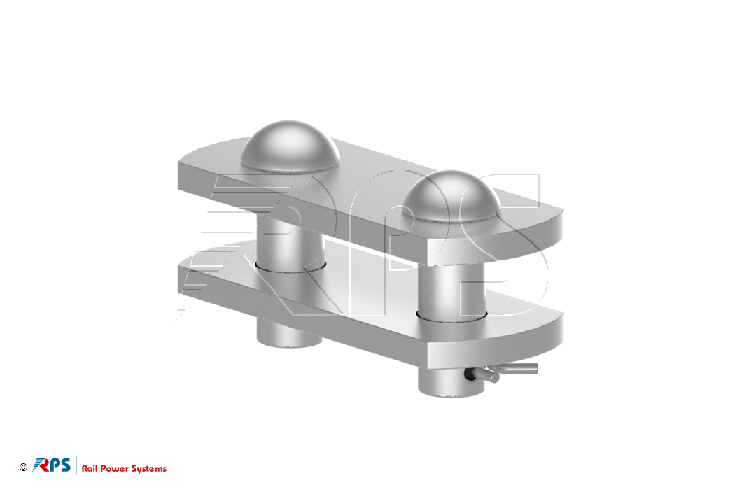 Link plate with splint