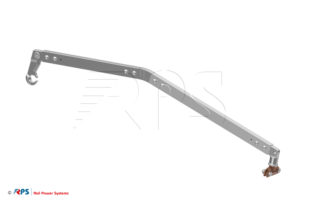 Contact wire steady arm